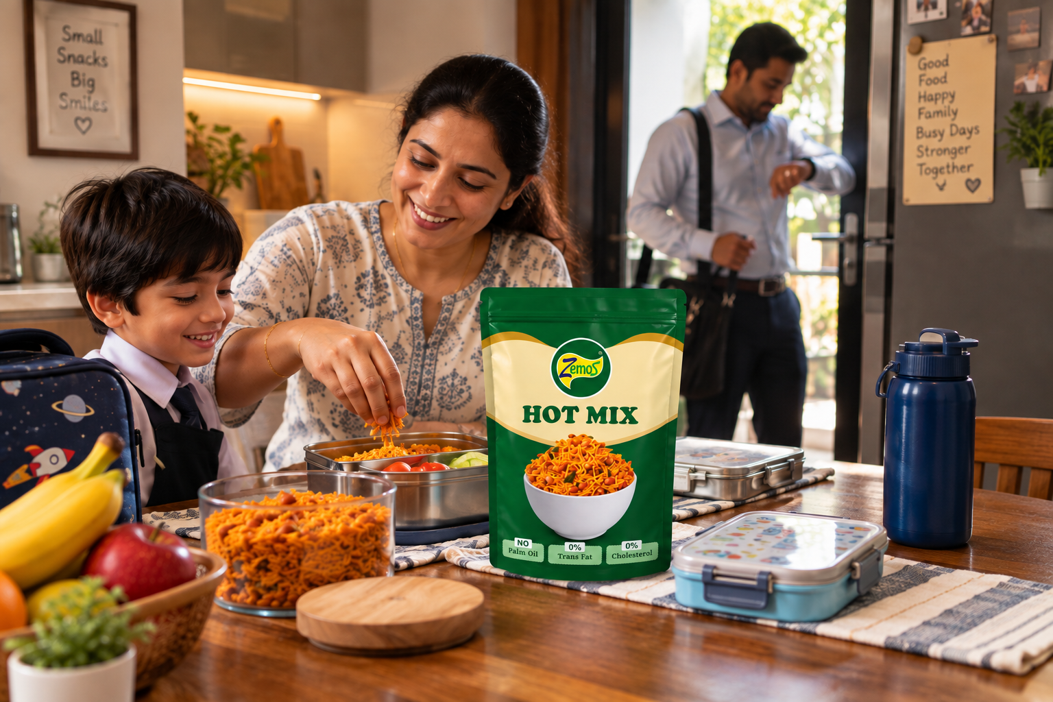 How Packaged Namkeen Fits into Busy Family Routines