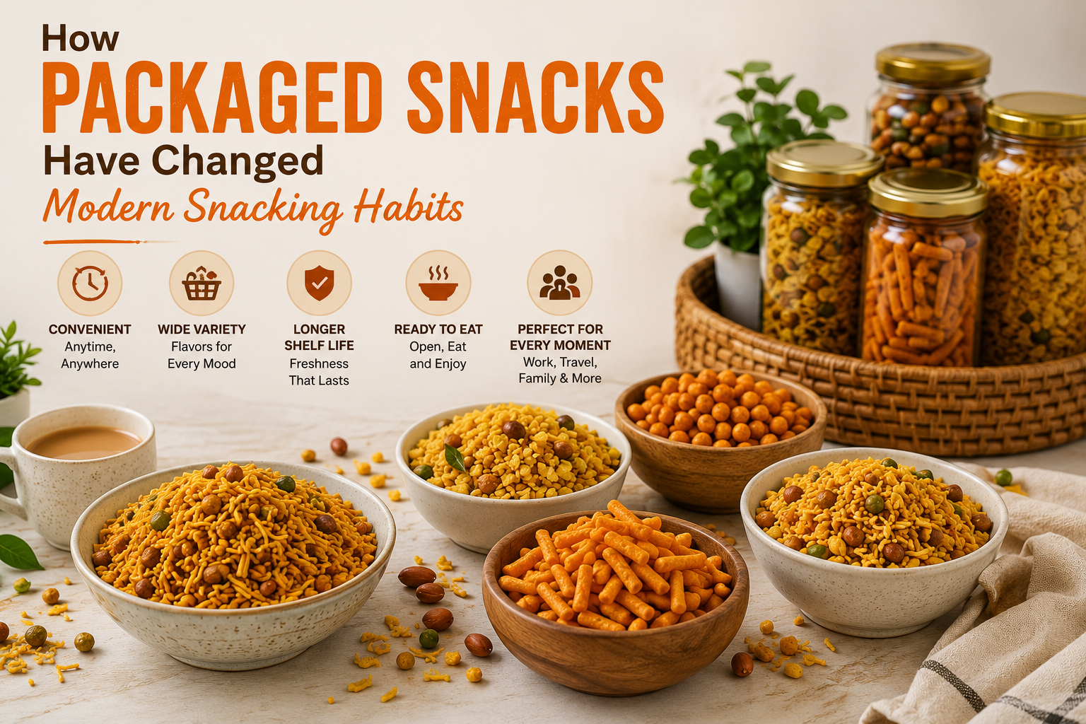 How Packaged Snacks Have Changed Modern Snacking Habits
