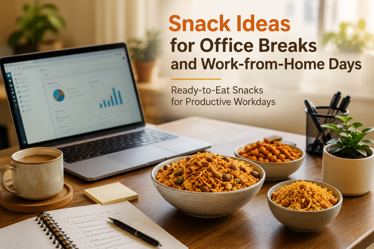 Snack Ideas for Office Breaks and Work-From-Home Days